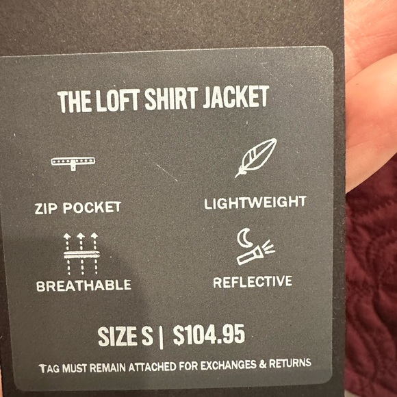 Men’s Running Jacket Size Small - Picture 3 of 4